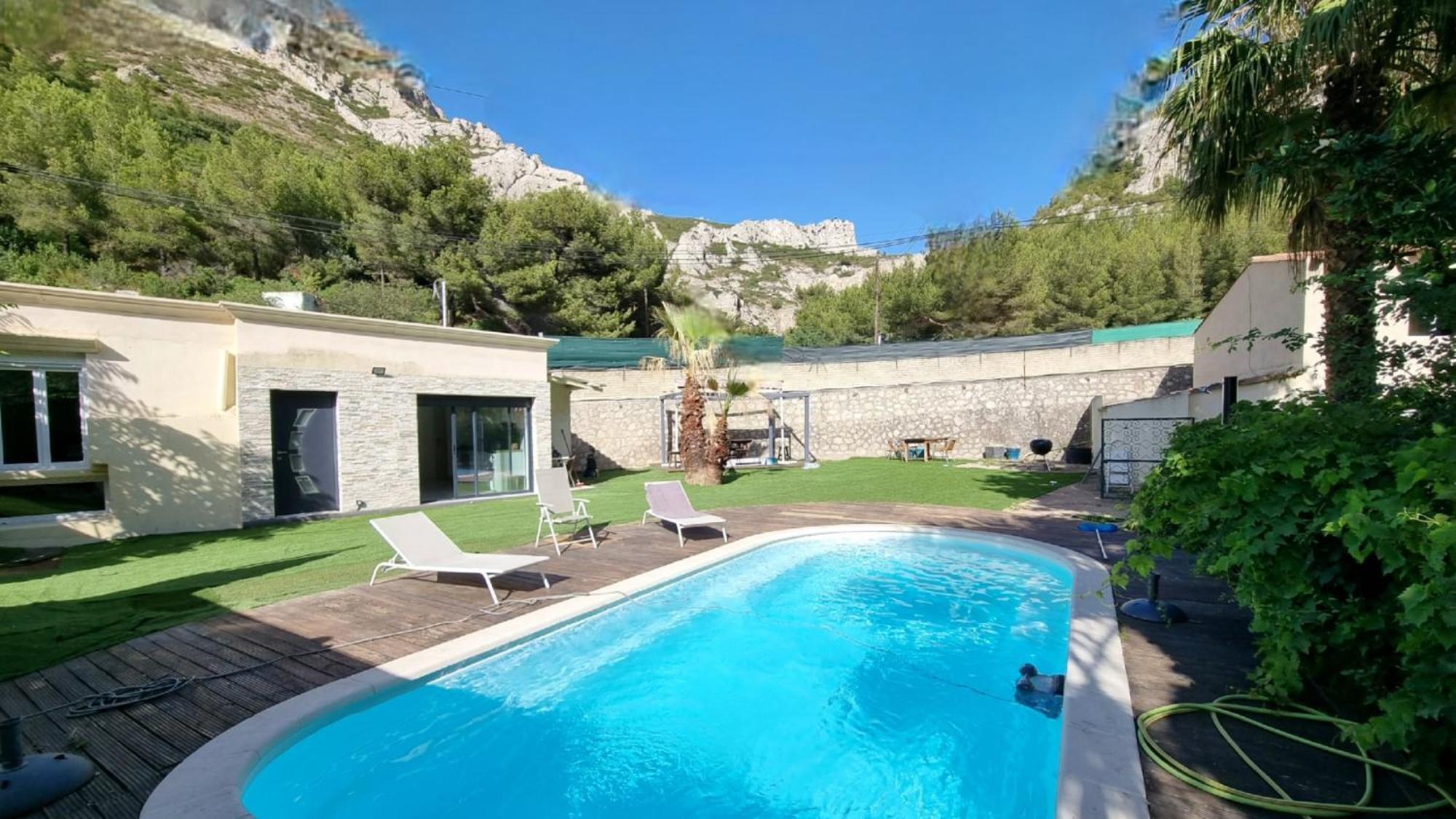 Villa Neuve Avec Piscine Privee Parc Des Calanques 15Min Velodrome Марсель Экстерьер фото
