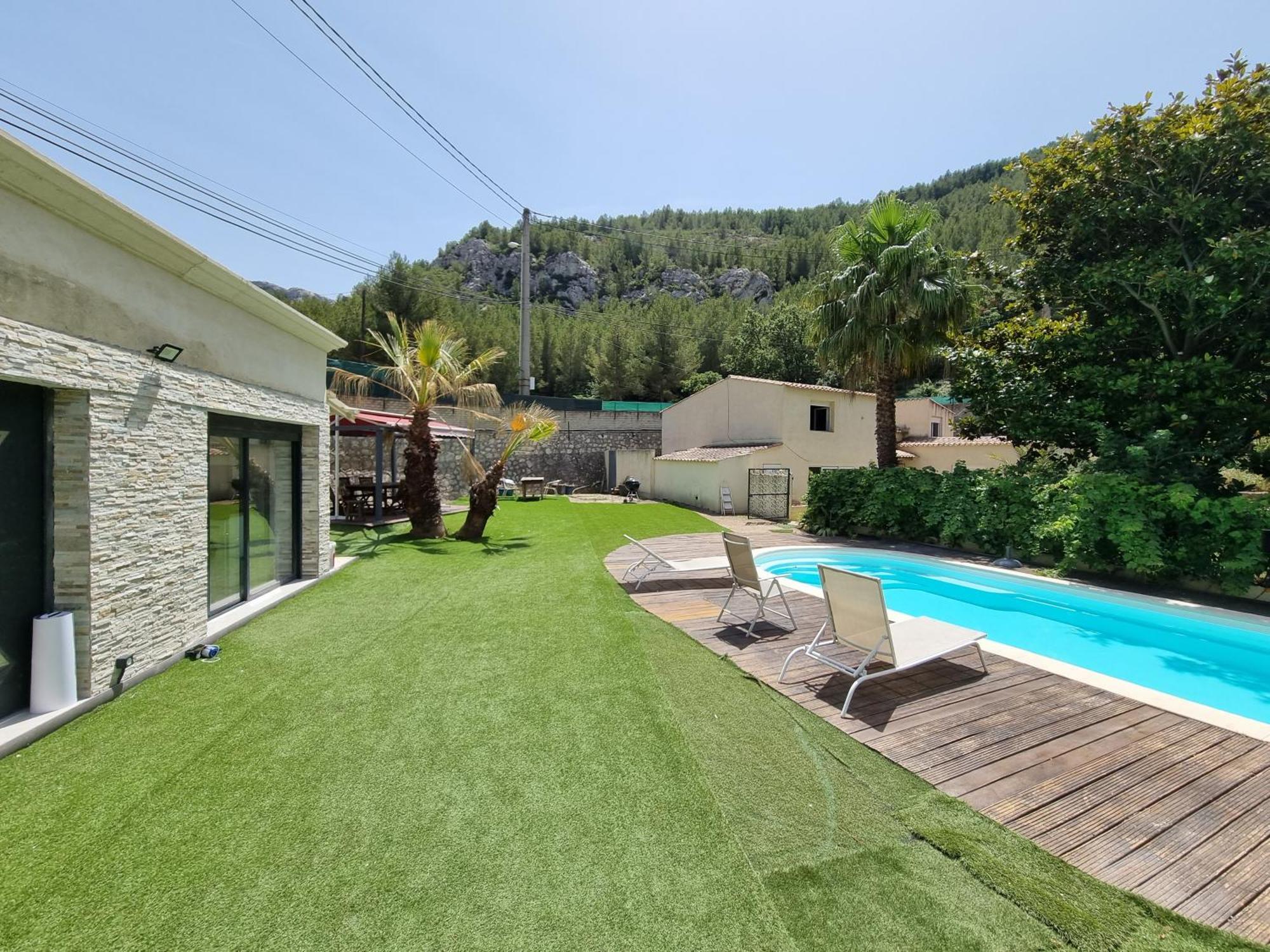 Villa Neuve Avec Piscine Privee Parc Des Calanques 15Min Velodrome Марсель Экстерьер фото